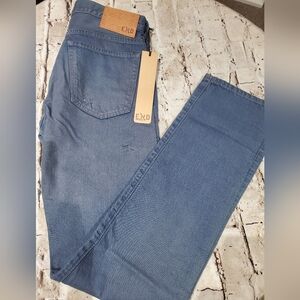 Men’s Straight Jeans in Dusty Blue
